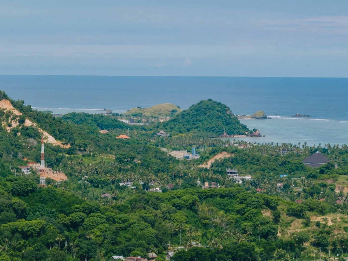 Kuta Lombok hillside ocean-view site